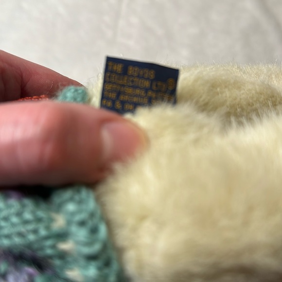 Boyd’s Bear 8” Jointed Bear Wearing Grandpa Sweater - Picture 4 of 5